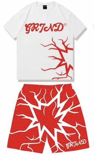 SUMMER TWO-PIECE SHORT SET